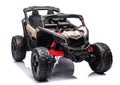 Vaikiškas elektromobilis Can-Am Maverick RS, 12V, 2x45W, su nuotolinio valdymo pulteliu, chaki