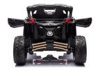 Vaikiškas elektromobilis Can-Am Maverick RS, 12V, 2x45W, su nuotolinio valdymo pulteliu, chaki
