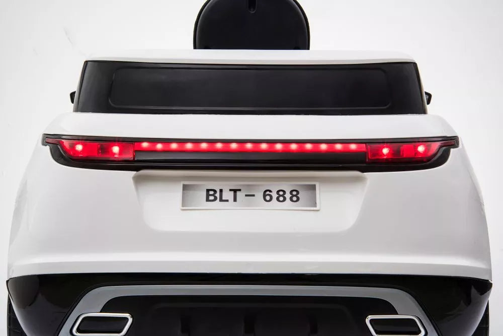 Vaikiškas elektromobilis Drift, 12V, su nuotolinio valdymo pultu, baltas