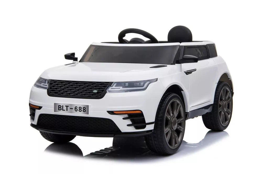 Vaikiškas elektromobilis Drift, 12V, su nuotolinio valdymo pultu, baltas