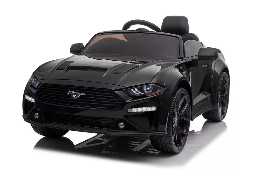 Vaikiškas elektromobilis Ford Mustang GT, 2 × 12 V, juodas