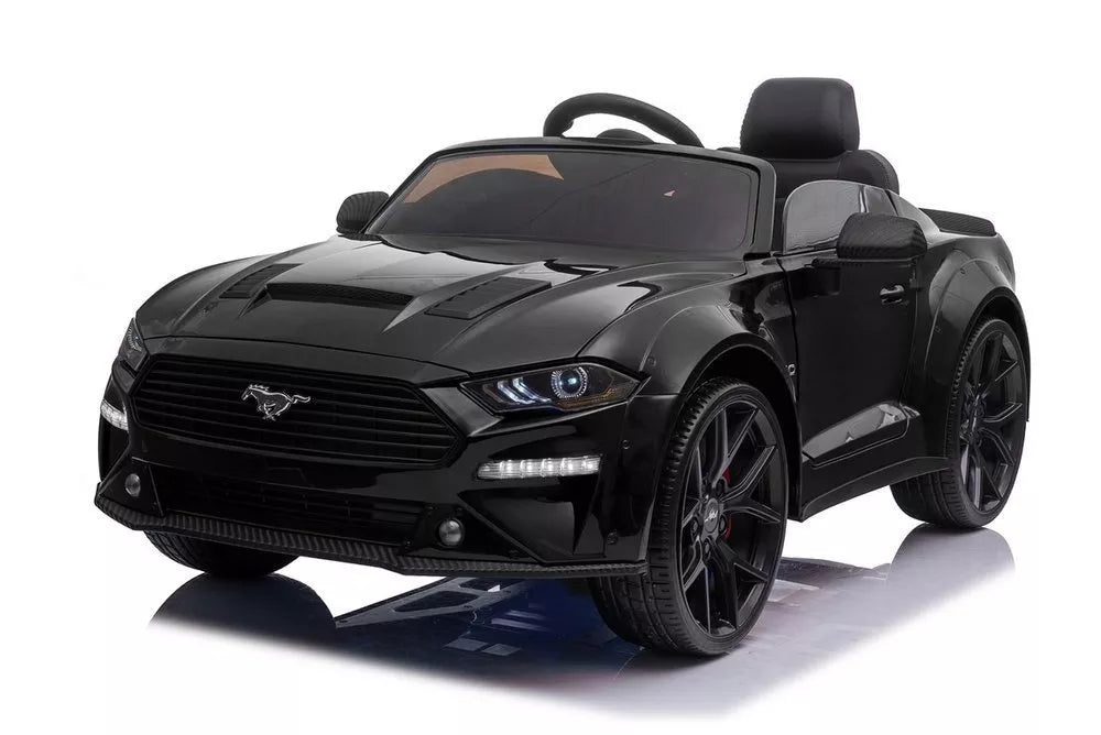 Vaikiškas elektromobilis Ford Mustang GT, 2 × 12 V, juodas