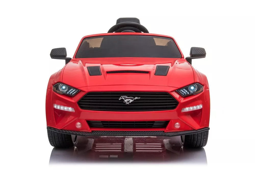 Vaikiškas elektromobilis Ford Mustang GT, 24 V, 2 × 200 W, raudonas