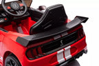 Vaikiškas elektromobilis Ford Mustang Shelby, 12 V, 2x35 W, 30 kg apkrova, raudonas