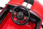 Vaikiškas elektromobilis Ford Mustang Shelby, 12 V, 2x35 W, 30 kg apkrova, raudonas