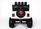 Vaikiškas elektromobilis Jeep, 12 V, 4x45 W, baltas