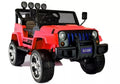Vaikiškas elektromobilis Jeep, 12 V, 4x45 W, su nuotolinio valdymo pultu, baltas