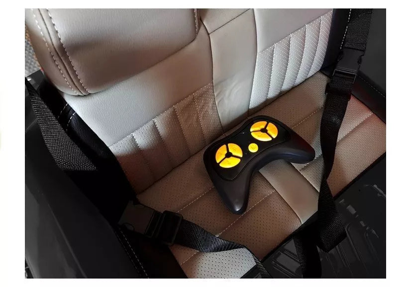 Vaikiškas elektromobilis Jeep, 12 V, su nuotolinio valdymo pultu, juodas