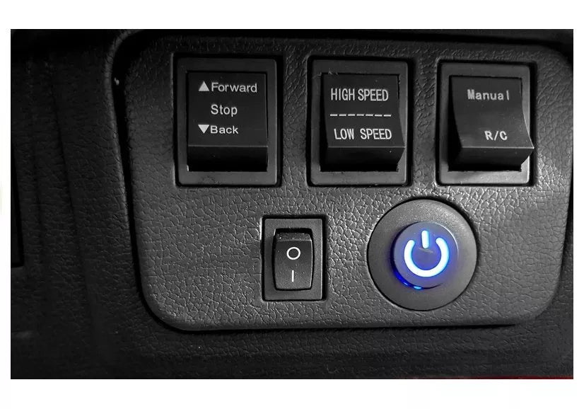 Vaikiškas elektromobilis Jeep, 12 V, su nuotolinio valdymo pultu, juodas