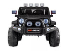 Vaikiškas elektromobilis Jeep, 12 V, su nuotolinio valdymo pultu, juodas