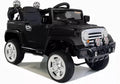 Vaikiškas elektromobilis Jeep, 12 V, su nuotolinio valdymo pultu, juodas