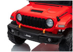 Vaikiškas elektromobilis Jeep, 24 V, 30 kg apkrova, raudonas