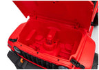 Vaikiškas elektromobilis Jeep, 24 V, 30 kg apkrova, raudonas