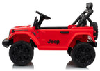 Vaikiškas elektromobilis Jeep, 24 V, 30 kg apkrova, raudonas