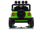 Vaikiškas elektromobilis Jeep, 24 V, 30 kg apkrova, su pultu, žalias