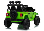Vaikiškas elektromobilis Jeep, 24 V, 30 kg apkrova, su pultu, žalias