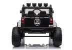 Vaikiškas elektromobilis Jeep, 24 V, su nuotolinio valdymo pultu, baltas