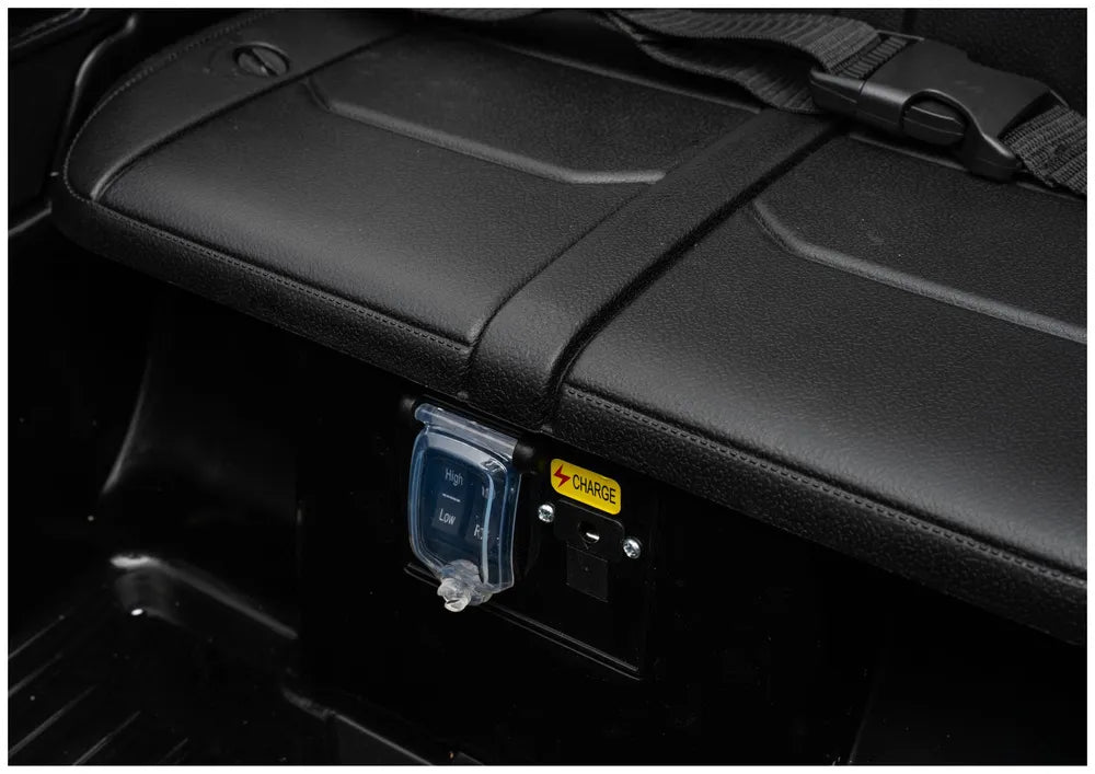 Vaikiškas elektromobilis Jeep Rubicon, 24 V, juodas