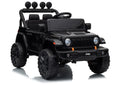Vaikiškas elektromobilis Jeep Rubicon, 24 V, juodas