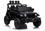 Vaikiškas elektromobilis Jeep Rubicon, 24 V, juodas