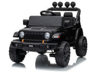 Vaikiškas elektromobilis Jeep Rubicon, 24 V, juodas