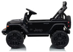 Vaikiškas elektromobilis Jeep Rubicon, 24 V, juodas