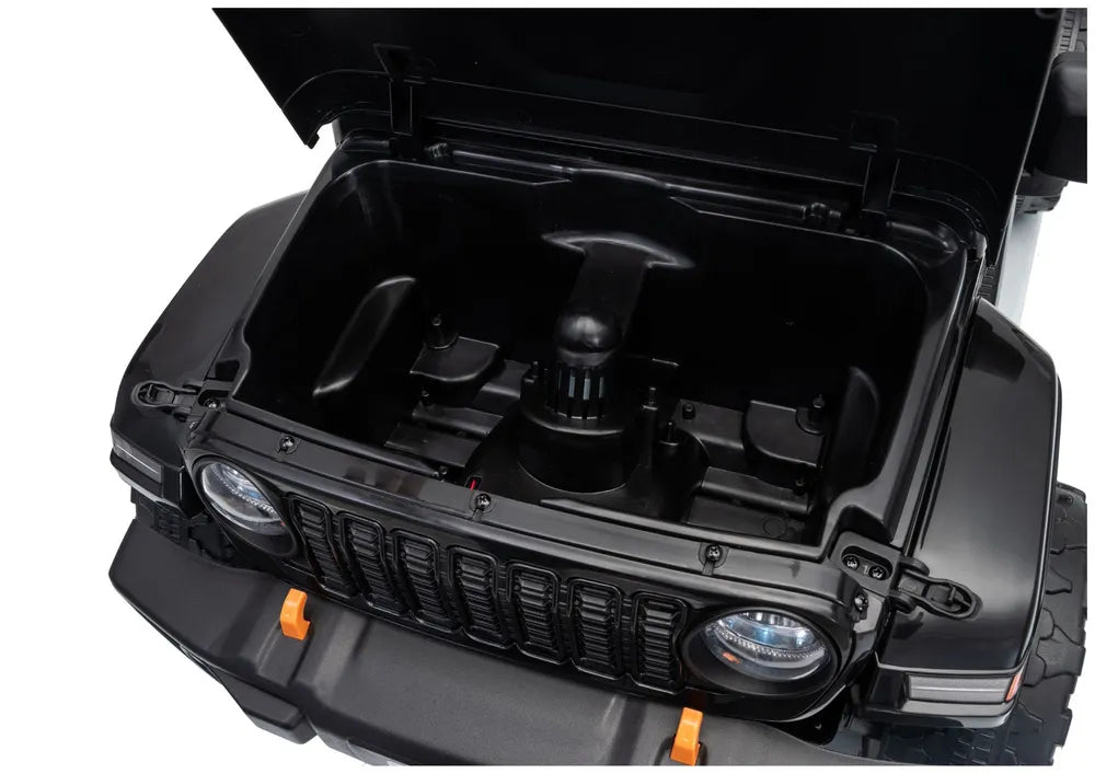 Vaikiškas elektromobilis Jeep Rubicon, 24 V, juodas