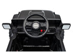 Vaikiškas elektromobilis Jeep Rubicon, 24 V, juodas