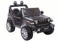 Vaikiškas elektromobilis Jeep Wrangler Rubicon, 12 V, juodas