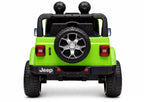 Vaikiškas elektromobilis Jeep Wrangler Rubicon, 12 V, su odine sėdyne, baltas