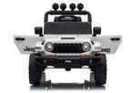 Vaikiškas elektromobilis Jeep Wrangler Rubicon, 24 V, su nuotolinio valdymo pultu, baltas
