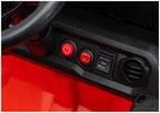Vaikiškas elektromobilis Jeep Wrangler Rubicon, 24 V, su nuotolinio valdymo pultu, oranžinis