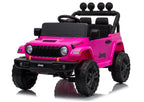 Vaikiškas elektromobilis Jeep Wrangler Rubicon, 24V, rožinis