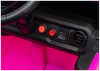 Vaikiškas elektromobilis Jeep Wrangler Rubicon, 24V, rožinis