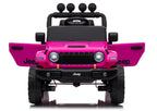 Vaikiškas elektromobilis Jeep Wrangler Rubicon, 24V, rožinis