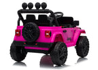 Vaikiškas elektromobilis Jeep Wrangler Rubicon, 24V, rožinis