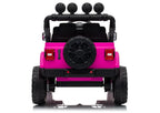 Vaikiškas elektromobilis Jeep Wrangler Rubicon, 24V, rožinis