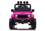 Vaikiškas elektromobilis Jeep Wrangler Rubicon, 24V, rožinis