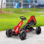 Vaikiškas elektromobilis kartingas 3-8 metų vaikams, raudonas