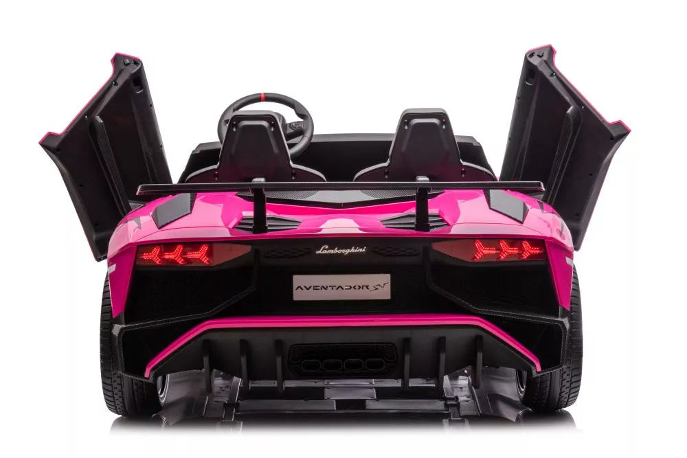 Vaikiškas elektromobilis Lamborghini, 24 V, rožinis