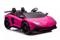 Vaikiškas elektromobilis Lamborghini, 24 V, rožinis