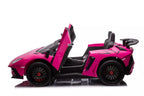 Vaikiškas elektromobilis Lamborghini, 24 V, rožinis