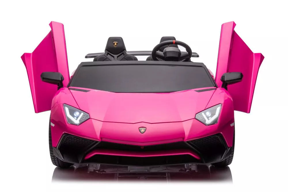 Vaikiškas elektromobilis Lamborghini, 24 V, rožinis
