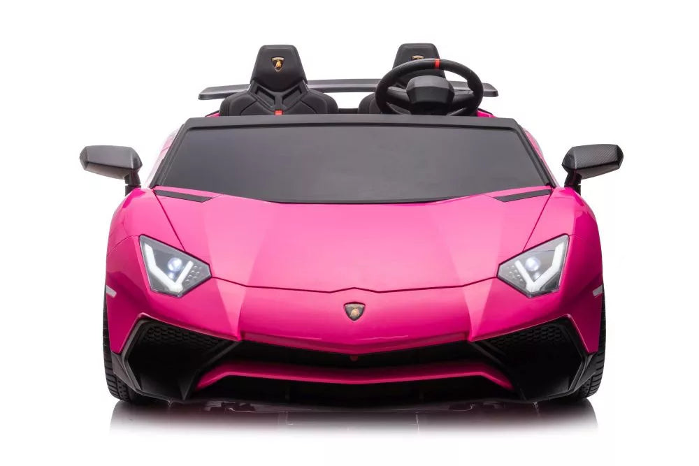 Vaikiškas elektromobilis Lamborghini, 24 V, rožinis