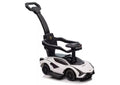 Vaikiškas elektromobilis Lamborghini, 25 kg apkrova, baltas