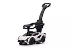 Vaikiškas elektromobilis Lamborghini, 25 kg apkrova, baltas