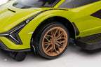 Vaikiškas elektromobilis Lamborghini, 25 kg, baltas
