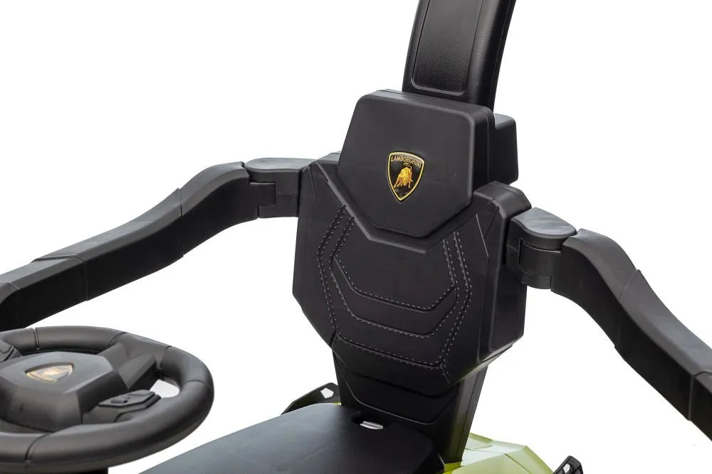 Vaikiškas elektromobilis Lamborghini, 25 kg, baltas