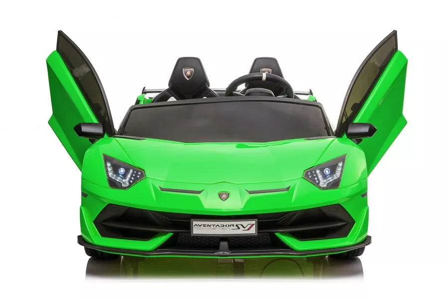 Vaikiškas elektromobilis Lamborghini Aventador, 2 × 12 V, atidaromos durelės