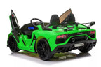 Vaikiškas elektromobilis Lamborghini Aventador, 2 × 12 V, atidaromos durelės